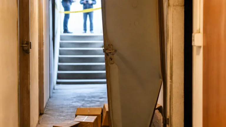 Kellereinbruch in Wittenberg: Unbekannte Täter drangen in Mehrfamilienhaus ein