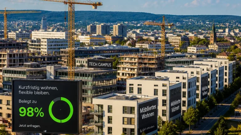 KI-Boom in Heilbronn verschärft Wohnungsmarkt – temporäre Unterkünfte werden knapp