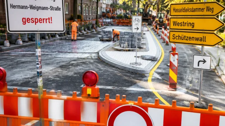 Kiel: Kreuzung am Kronshagener Weg bis 4. September voll gesperrt – Umleitungen und Folgen