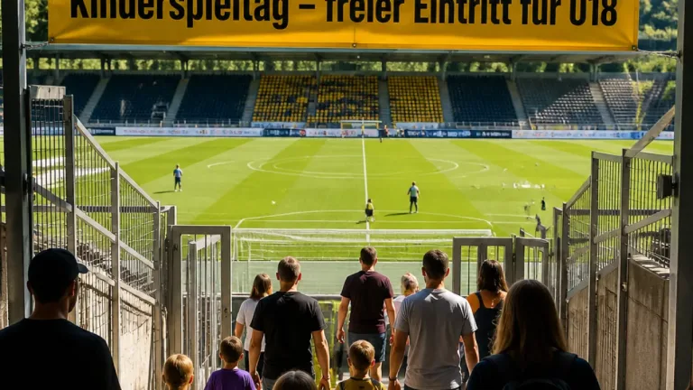 Kinderspieltag in Plauen: VFC empfängt Krieschow – freier Eintritt für unter 18-Jährige