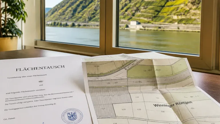 Koblenz und Winningen tauschen Flächen, um Weinlage „Winninger Röttgen“ zu sichern