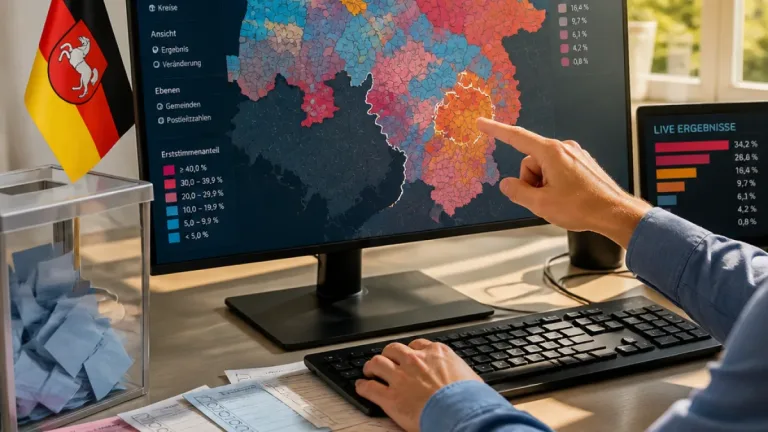 Kommunalwahl 2026 in Niedersachsen: Wo die Ergebnisse zu finden sind und was gewählt wurde