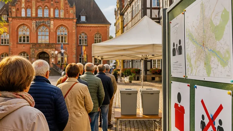 Kommunalwahl in Celle: Bürger entscheiden heute über Rathaus, Kreistag und Direktämter
