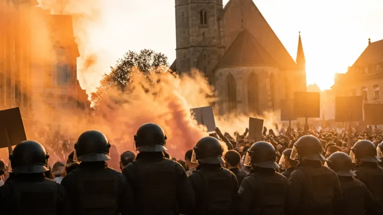 Konflikt nach Rosenkranz in Göttingen: Polizei verhindert Auseinandersetzung mit Kette