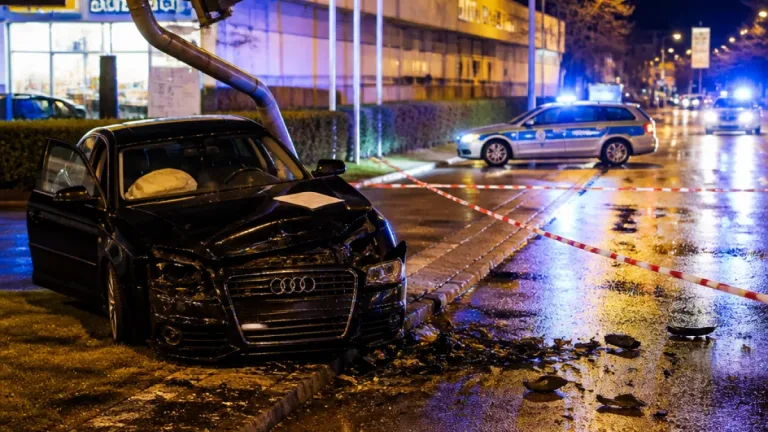 Konstanz: 21-Jähriger fährt ohne Führerschein betrunken gegen Ampelmast — hoher Schaden