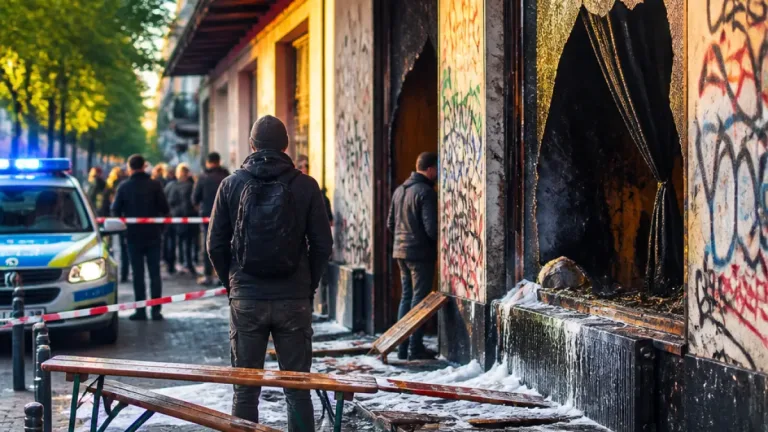 Kreuzberg: Unbekannter wirft Brandsatz in Bar – Polizei ermittelt