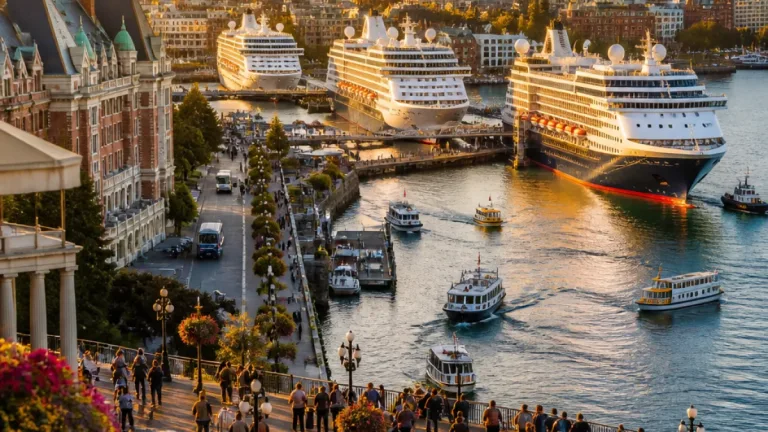 Kreuzfahrtriese „Mein Schiff 3“ stößt beim Auslaufen in Bremerhaven gegen Containerschiff