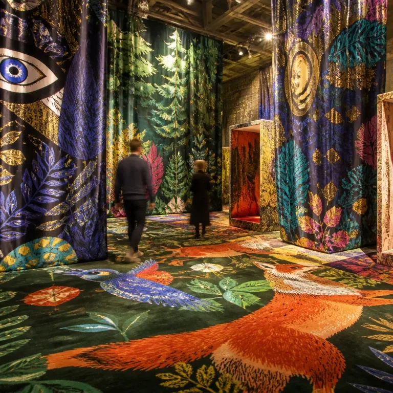Christoph Hefti verwandelt das Museum für Gestaltung in eine textile Wunderwelt