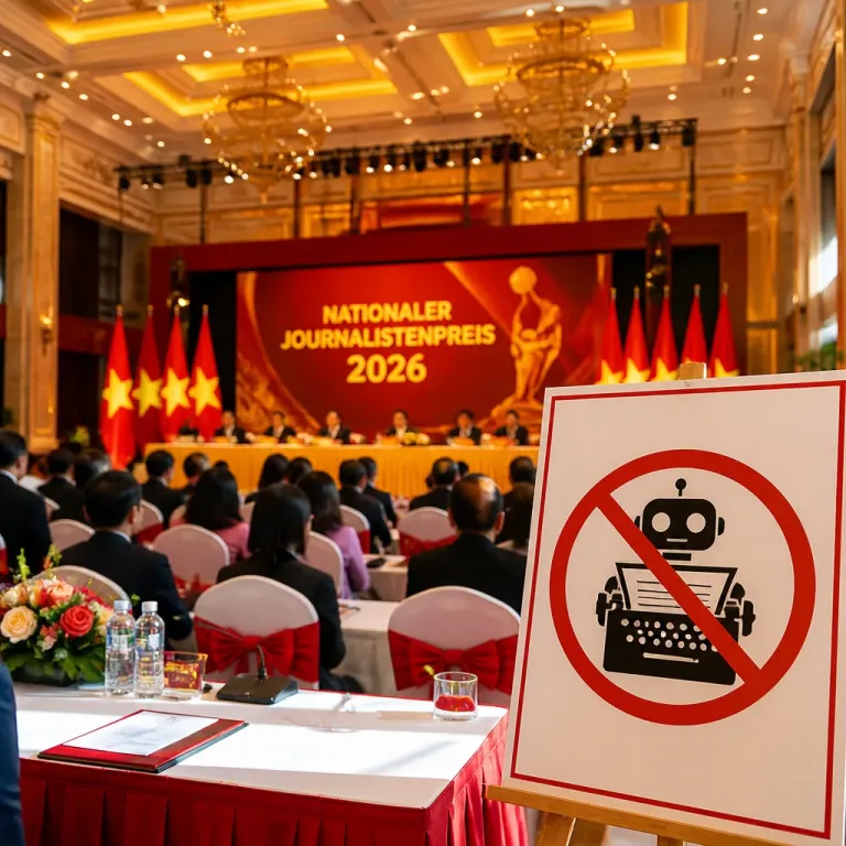 Vietnam setzt Rahmen für Journalistenpreis 2026: Kein Platz für vollständig KI-erstellte Beiträge