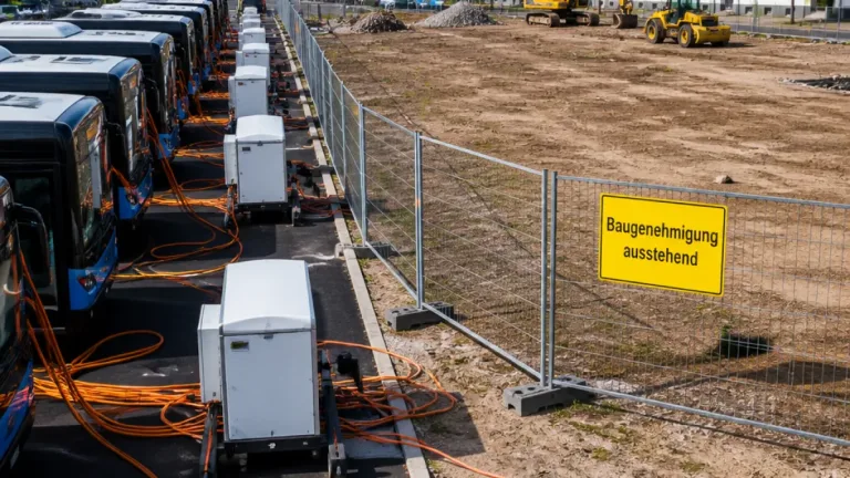 Ladepark verzögert: Zwickau muss Übergangslösungen für 56 E‑Busse finden