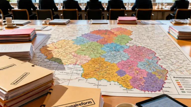 Landesweite Debatte um größere Kommunen: Rheinland‑Pfalz prüft Neuordnung der Kommunalstrukturen