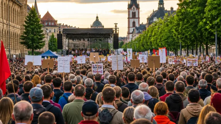 Leipzig: 3.000 bei Kundgebung gegen Rechtsextremismus — Bündnis fordert Solidarität