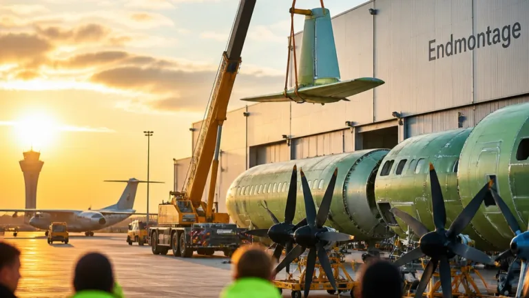 Leipzig bekommt Werk für Regionalflugzeuge am Flughafen Leipzig/Halle