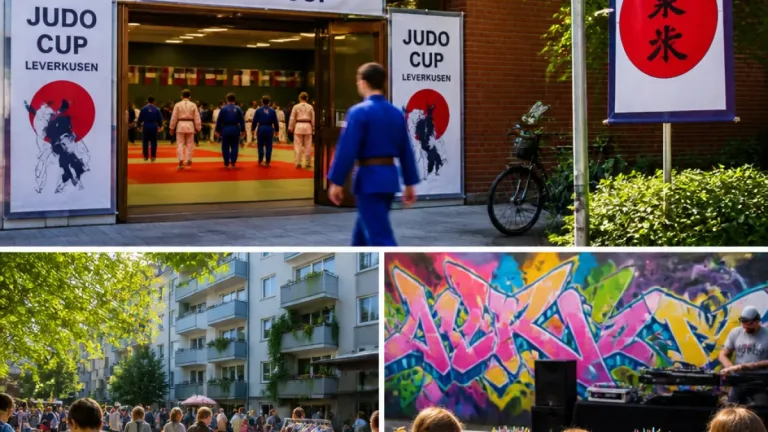 Leverkusen: Judo‑Cup, Flohmärkte und Kinder‑Workshops – das Programm fürs Wochenende
