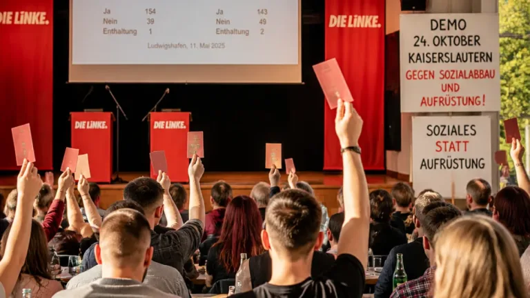 Linke Rheinland‑Pfalz: Rebecca Ruppert und Judith Huber bilden neue Frauen‑Doppelspitze
