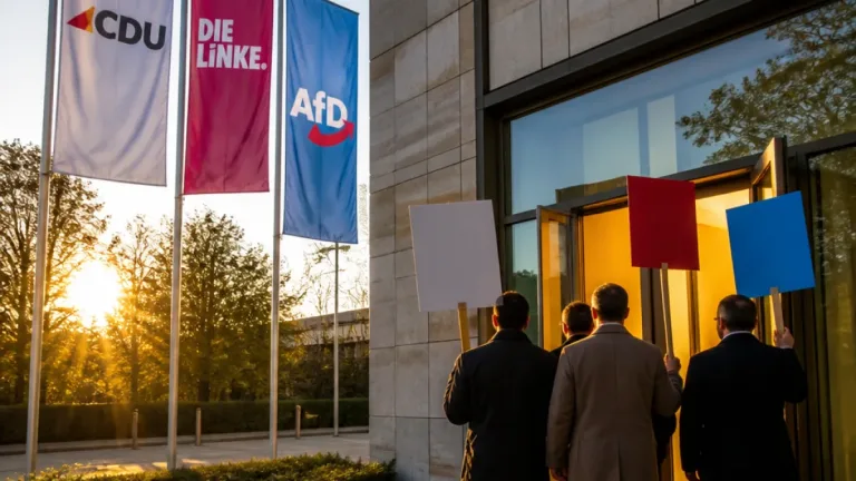 Linken-Chef öffnet Tür zur CDU — Unklarheit vor Landtagswahl in Sachsen-Anhalt