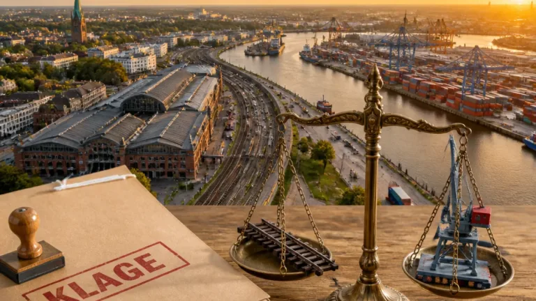 Lübeck klagt gegen Bahnpläne zur Fehmarnbelt-Anbindung – Sorge um Hafen und Bahnqualität