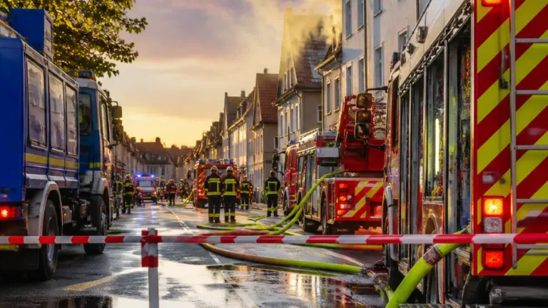 Ludwigsburg: Feuerwehr und THW nach Serie von Bränden vielfach im Einsatz