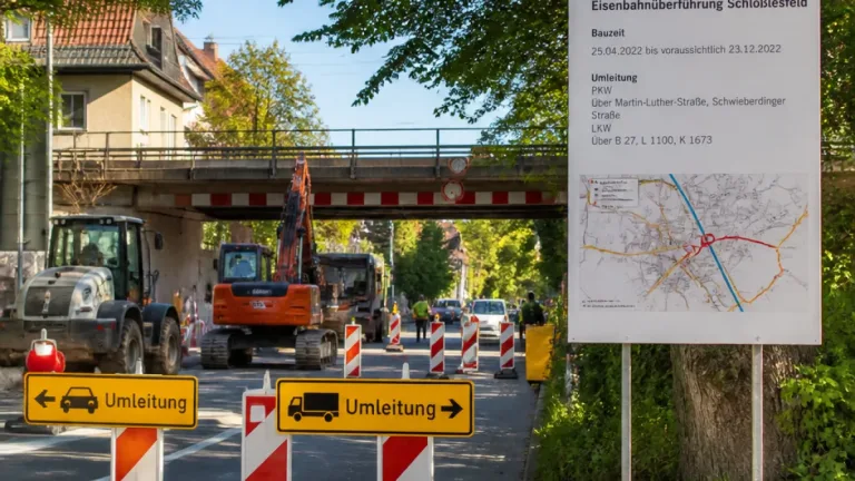 Ludwigsburg: Wichtige Straßensperrungen und Umleitungen ab 14. September