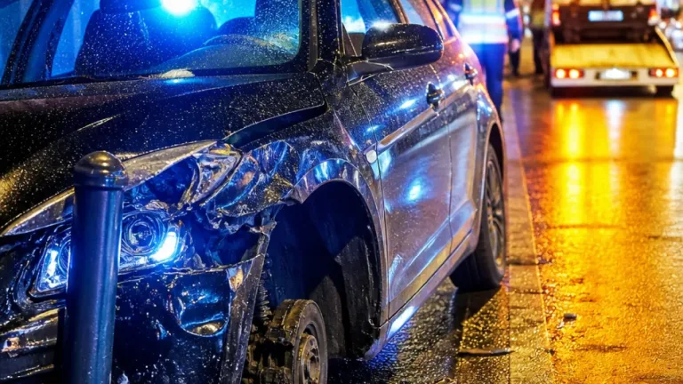 Mainz: Betrunkener Fahrer flieht mit nur drei Reifen – Metallpoller stoppt Fahrzeug