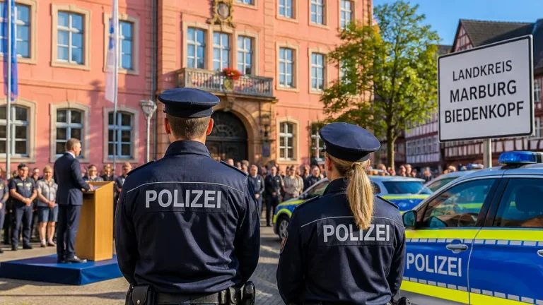 Marburg: Zwei neue Schutzleute vor Ort stärken Präsenz der Polizei im Landkreis