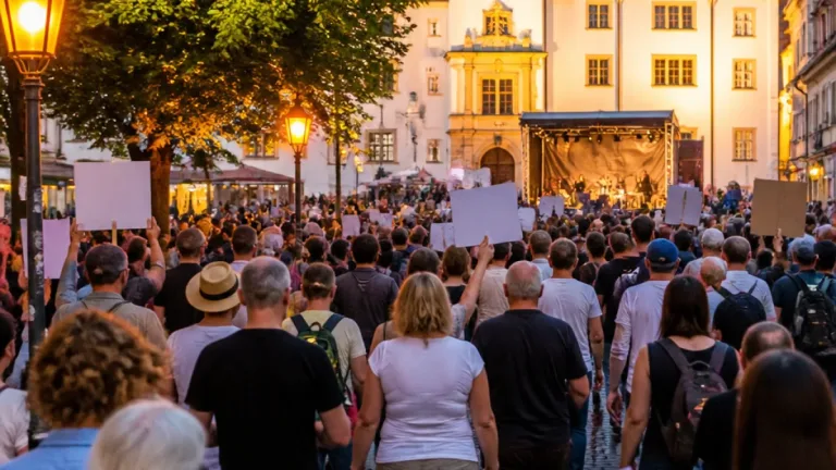 Mehr als 200 Menschen bei „Prüf-Demo“ in Celle fordern verfassungsrechtliche Prüfung