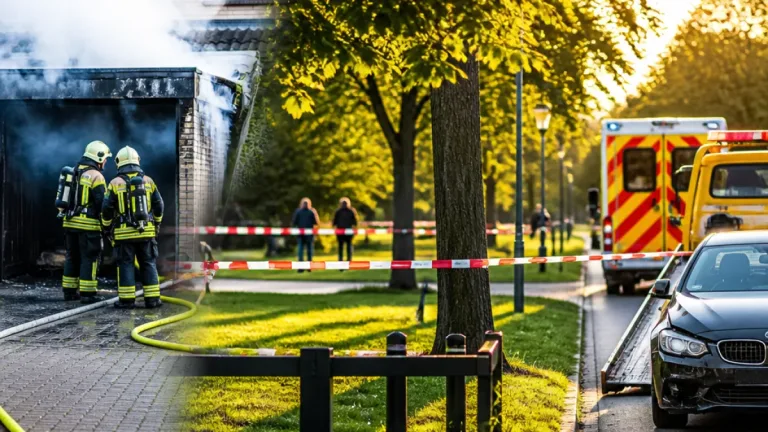 Mehrere Einsätze in Celle: Brand in Heese, Schlägerei im Schlosspark und weitere Vorfälle