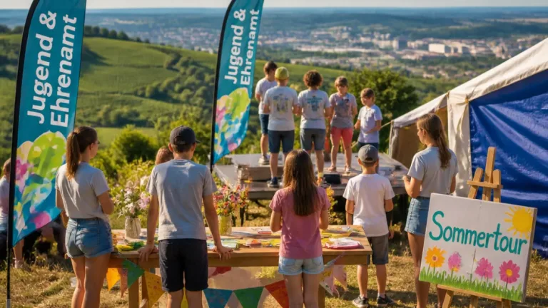 Ministerpräsident Özdemir besucht Heilbronn: Sommertour am Gaffenberg mit Blick auf Jugend und Ehrenamt