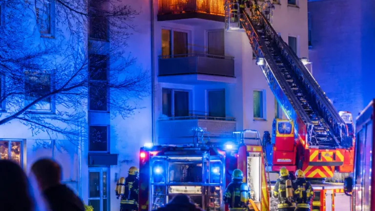 München: Nach Brand in Mehrfamilienhaus – 41-Jähriger schwer verletzt, Polizei vermutet Brandstiftung