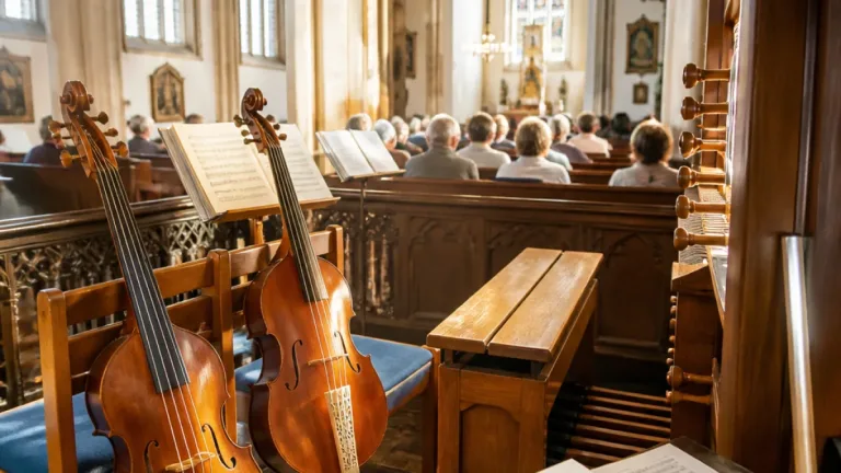 Münster Frauenwörth: Mittagsmusik mit Gamben und Orgel am 6. September