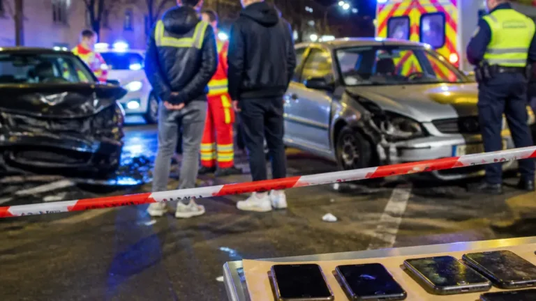 Mutmaßliches illegales Autorennen in Würzburg: Drei Leichtverletzte, Führerscheine sichergestellt