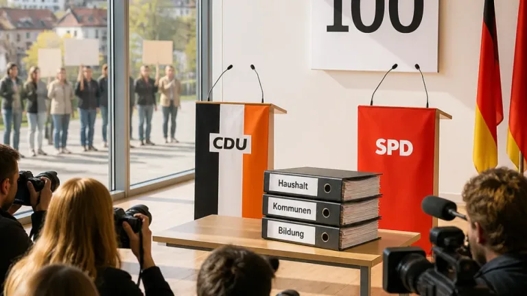 Nach 100 Tagen: CDU und SPD ziehen erste Bilanz der Landesregierung in Rheinland‑Pfalz