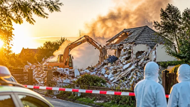 Nach Explosion in Weimar-Lützendorf: Ein Haus eingestürzt, eine Person vermisst — Spezialermittlungen laufen