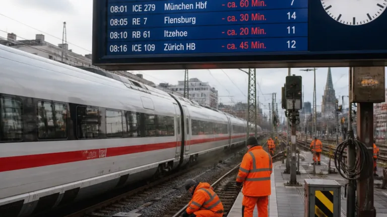 Nach Sanierung: Nur noch jeder vierte Fernzug zwischen Hamburg und Berlin pünktlich
