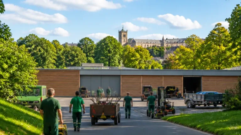 Neuer Gartenbetriebshof stärkt Pflege des Bergparks Wilhelmshöhe in Kassel