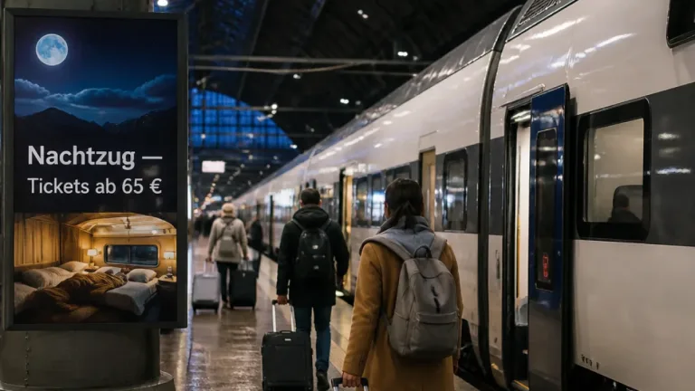 Neuer Nachtzug verbindet Hamburg und München ab März 2027 – Tickets ab 65 Euro