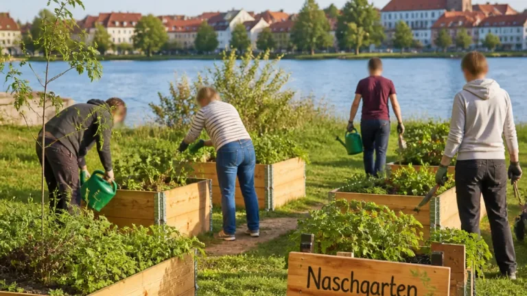 Neuer Naschgarten am Stadtsee: Gemeinschaftsprojekt für Stendal eröffnet