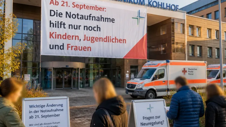 Neunkirchen: Notaufnahme am Kohlhof reduziert – nur noch Kinder, Jugendliche und Frauen in Notfällen