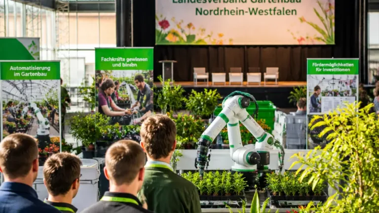 Neuss: Gartenbauverband zeigt Chancen und Probleme der grünen Branche