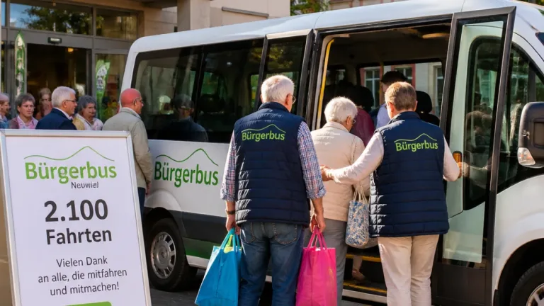 Neuwied: Bürgerbus erreicht 2.100 Fahrten und stärkt Mobilität vor Ort