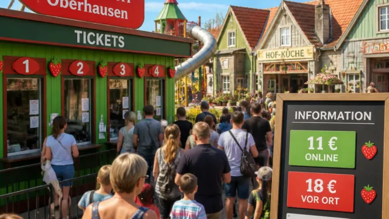 Oberhausen: Karls Erlebnis‑Dorf zieht Tausende an – Verwirrung um Tageskarten
