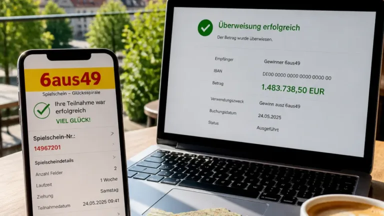 Online-Spielschein bringt Saarländer:in fast 1,5 Millionen Euro beim Lotto