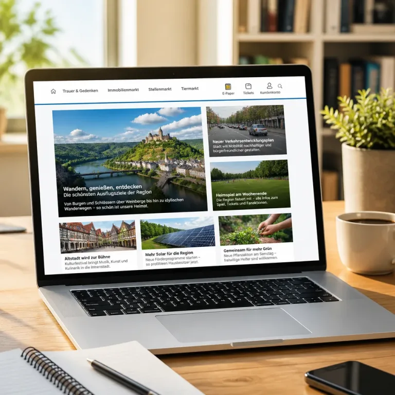 DIE RHEINPFALZ bündelt Anzeigen- und Servicerubriken: Übersicht der Online-Angebote