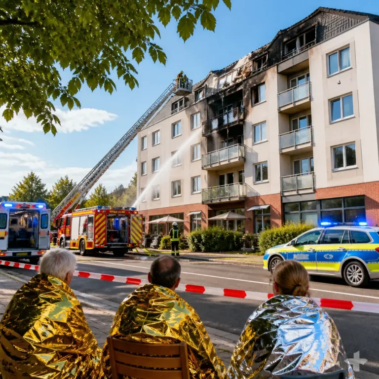 Feuer in Berliner Seniorenwohnanlage: Polizei ermittelt wegen fahrlässiger Brandstiftung