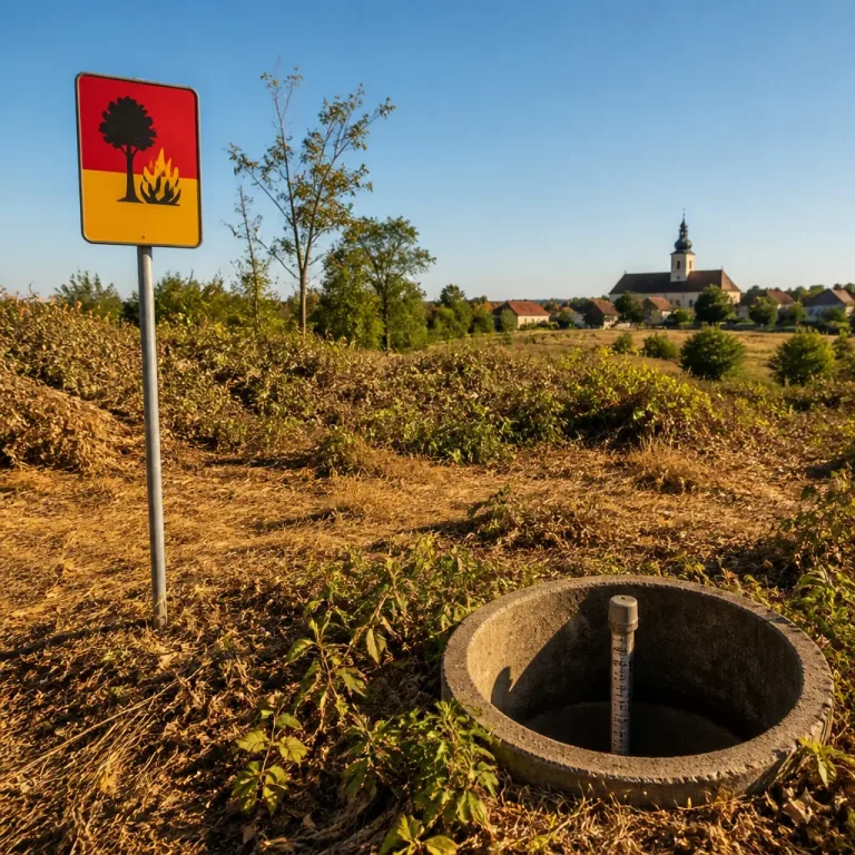 Erneute Hitzewelle in Thüringen: Waldbrandgefahr steigt, Grundwasser teils kritisch niedrig