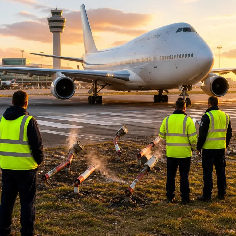 Lufthansa-A380 setzt in München zu früh auf und beschädigt Bahnschwelle