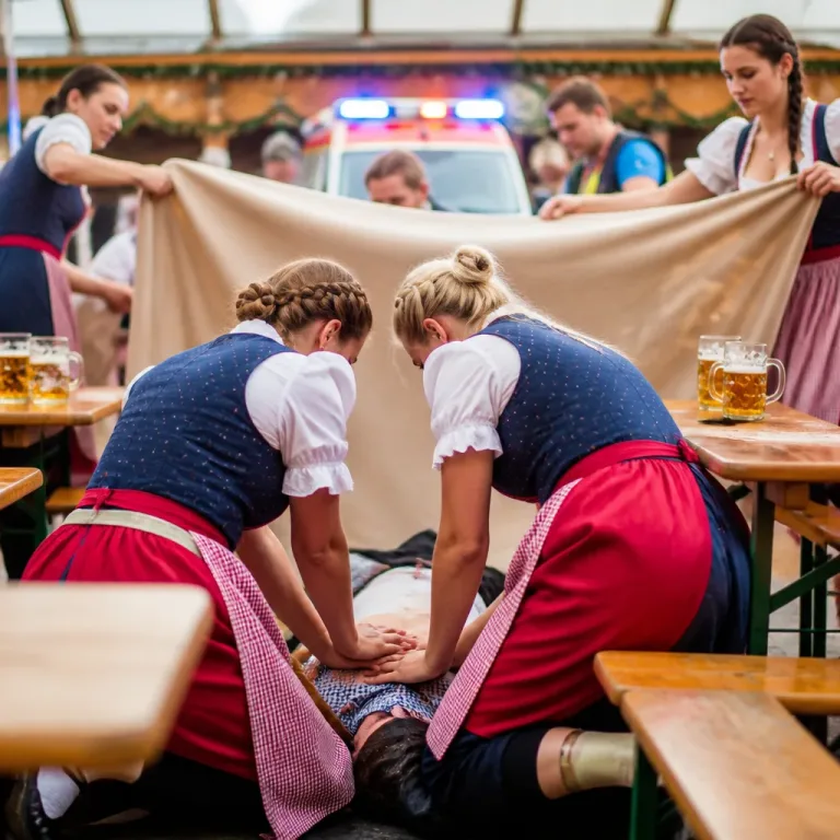 Zweimal schnelle Hilfe: Kellnerinnen reanimieren 78-Jährigen auf dem Oktoberfest