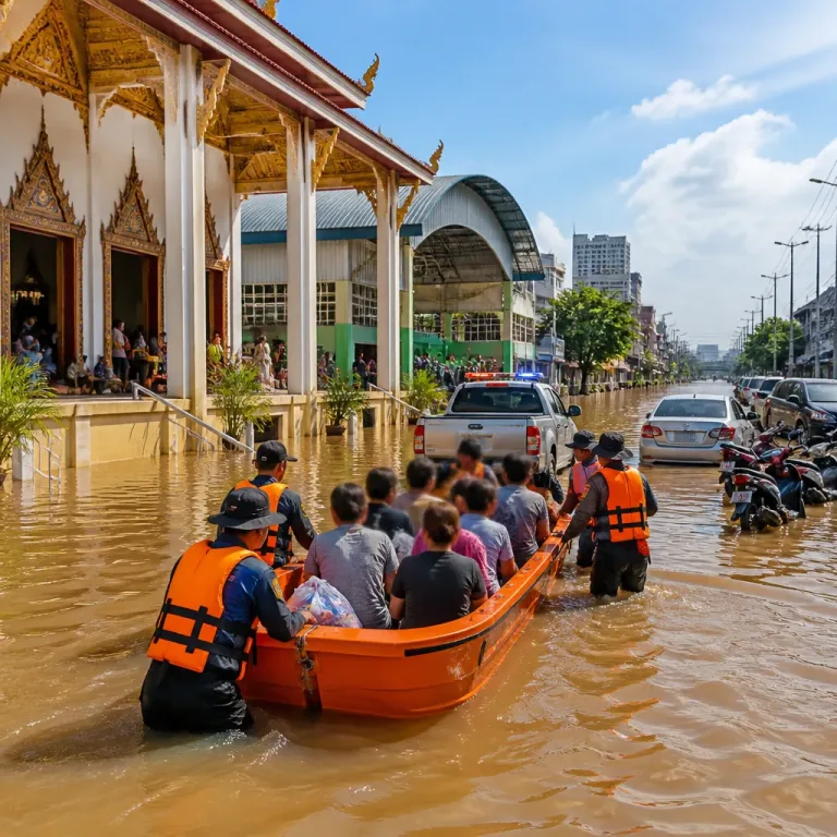 Starkregen legt Bangkok lahm – alle 50 Bezirke zu Katastrophengebiet erklärt