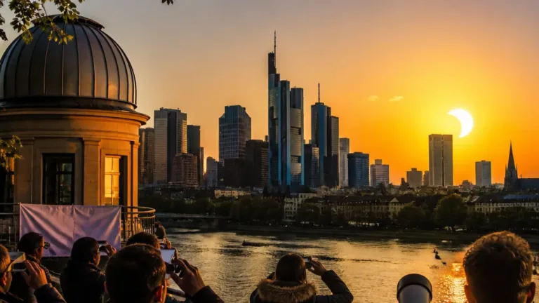 Partielle Sonnenfinsternis am 12. August: Hinweise für Beobachter in Hessen