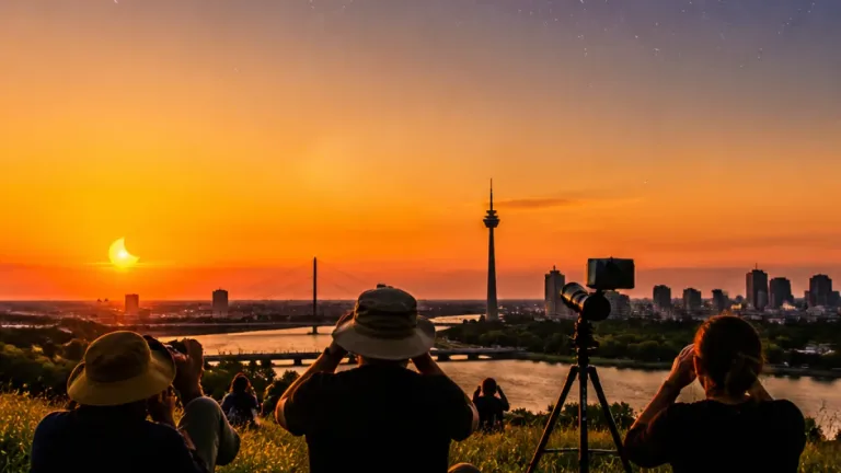 Partielle Sonnenfinsternis am 12. August über NRW: Was Beobachter wissen müssen